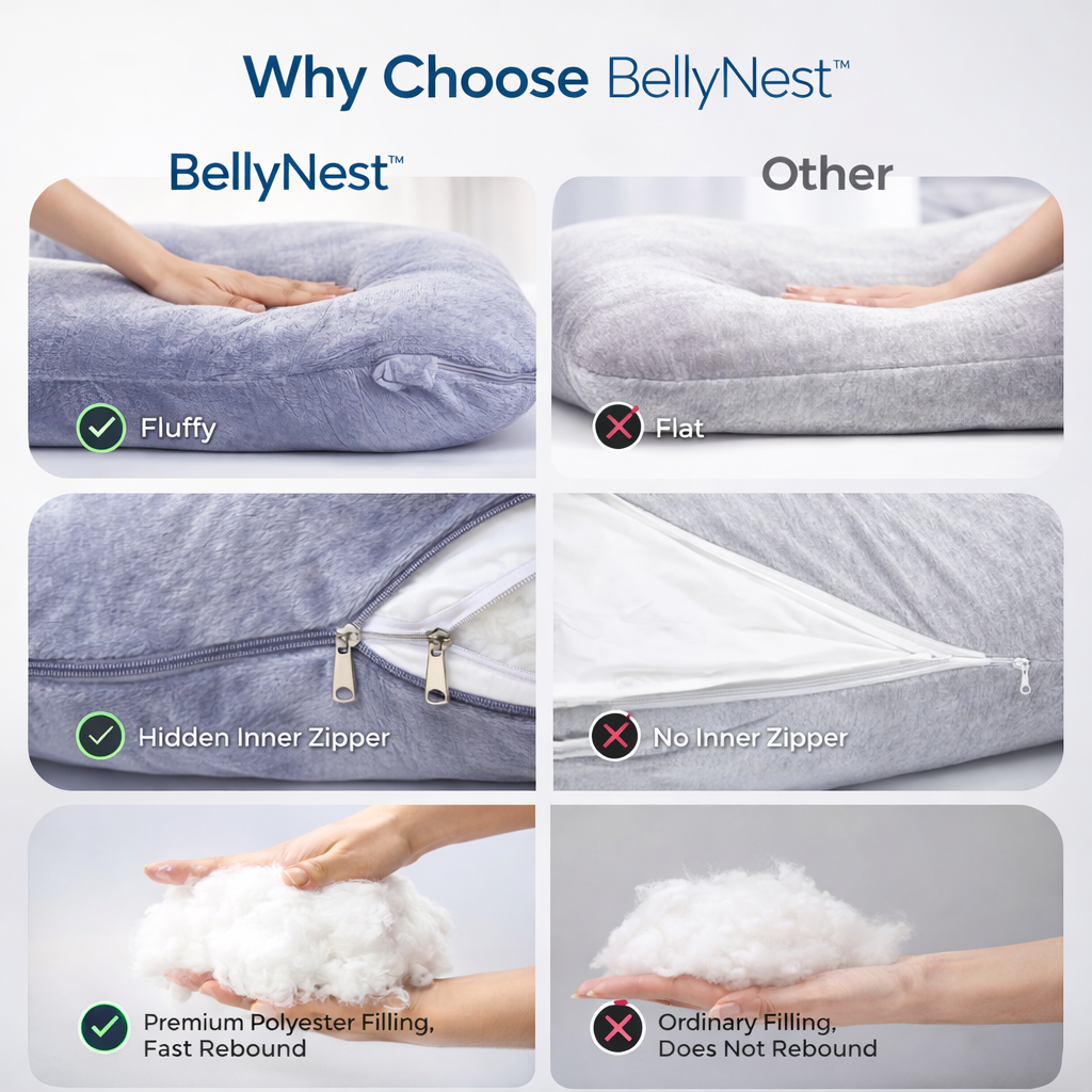 BellyNest™ — Pregnancy Sleep Support